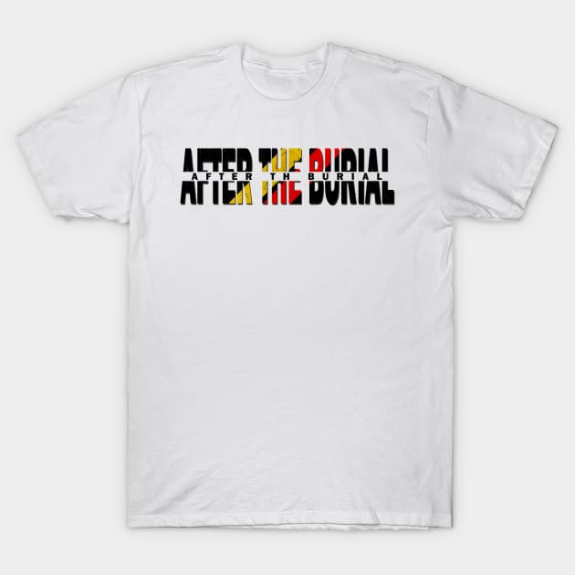 vintage typo After The Burial T-Shirt by NamaMarket01